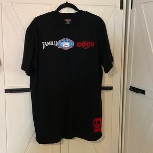 Disney Coco Black Tee with Red Accents